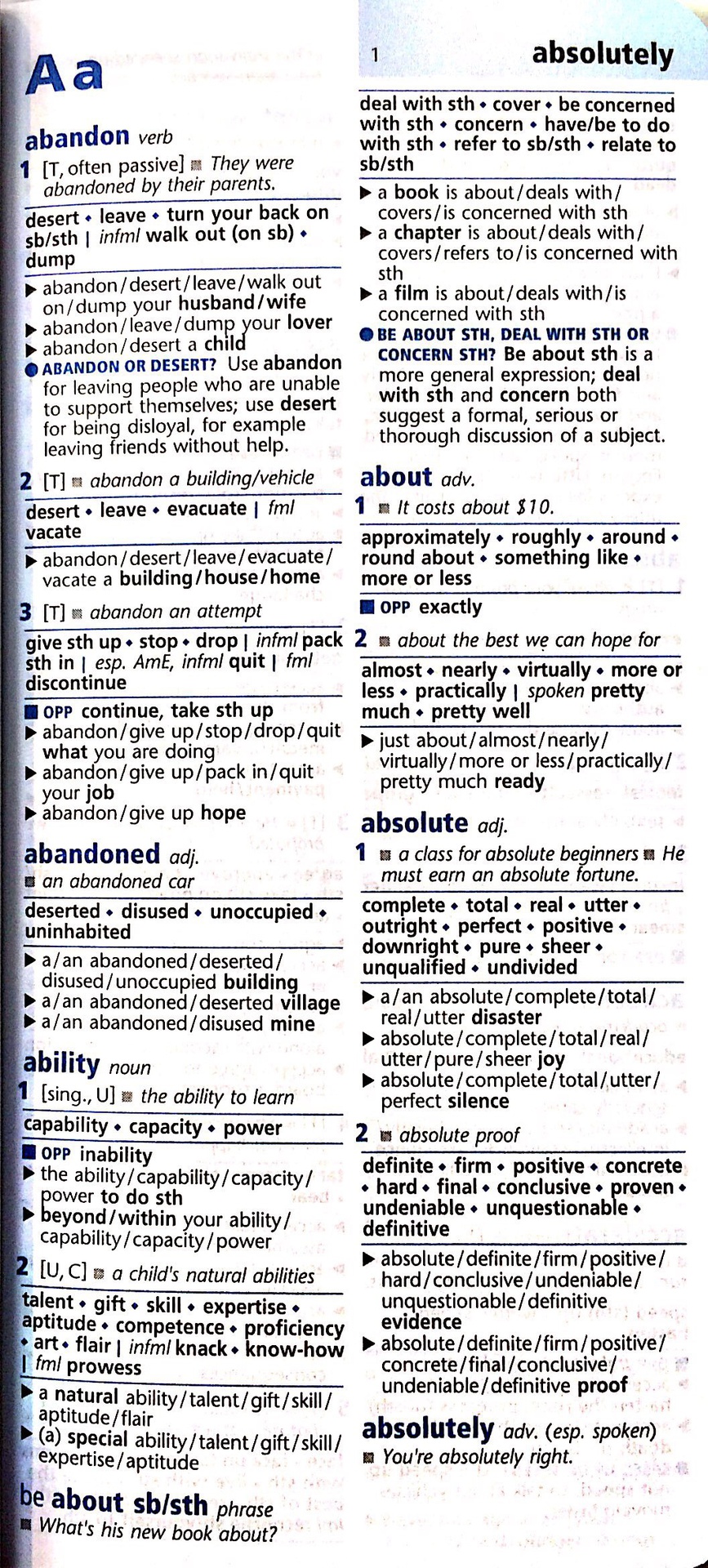 Oxford Learner’s Pocket Thesaurus Paperback