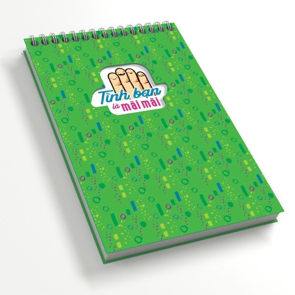 Số Lò Xo Notebook Minh Long - Tình Bạn Là Mãi Mãi SPC03