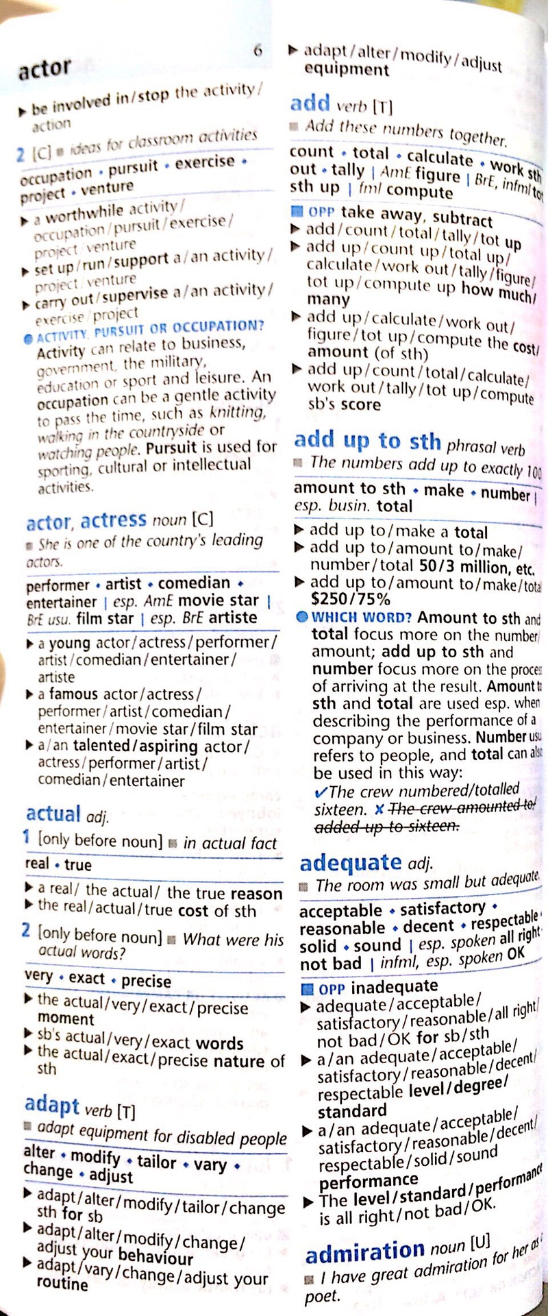 Oxford Learner’s Pocket Thesaurus Paperback