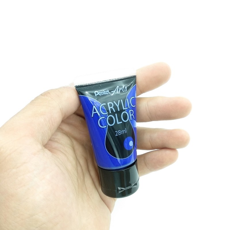 Tuýp Màu Acrylic Pentel WA2-T25 - Màu Xanh Tím Than
