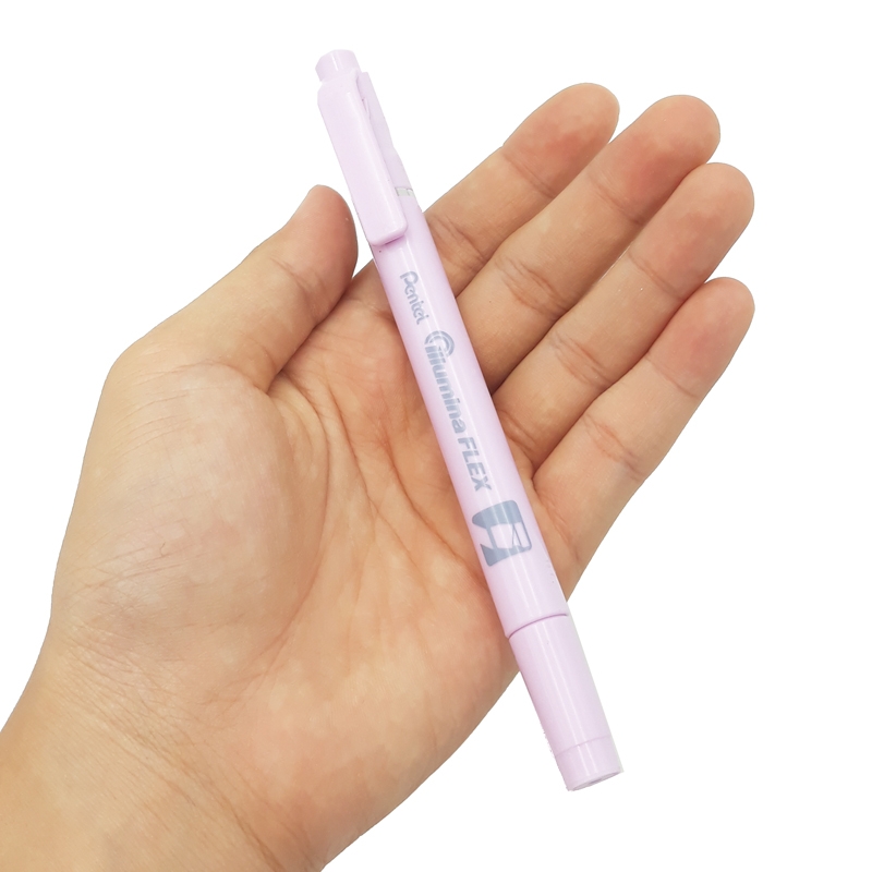 Bút Dạ Quang 2 Đầu Pastel Pentel-SLW11P-V