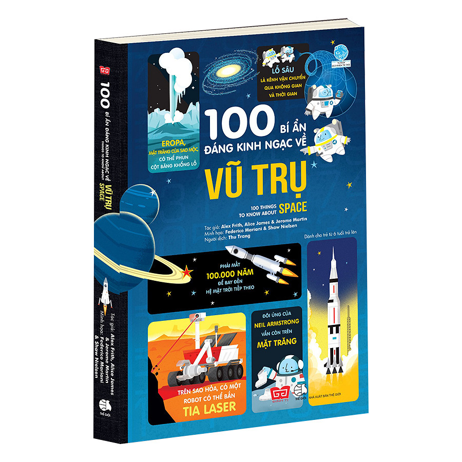100 Bí Ẩn Đáng Kinh Ngạc Về Vũ Trụ (Usborne - 100 Things To Know About Space)