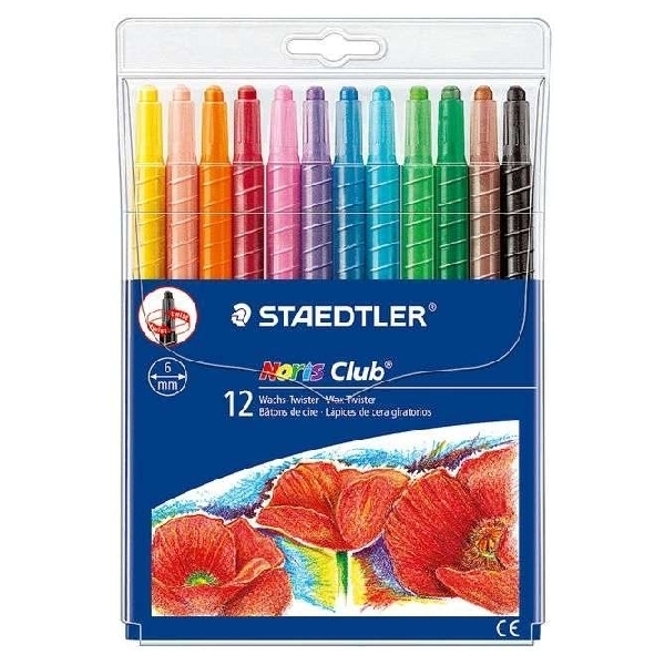 Bút Sáp Màu Staedtler 221NWP12 (12 Màu/hộp)