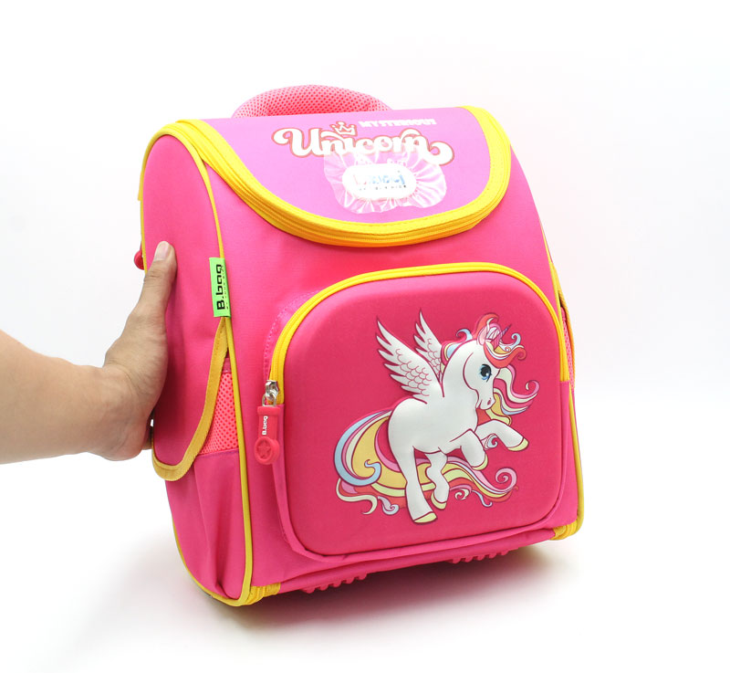 Ba Lô Chống Gù Bitex B.Bag - Genius Box F2-Unicorn - Màu Hồng - B-12-106