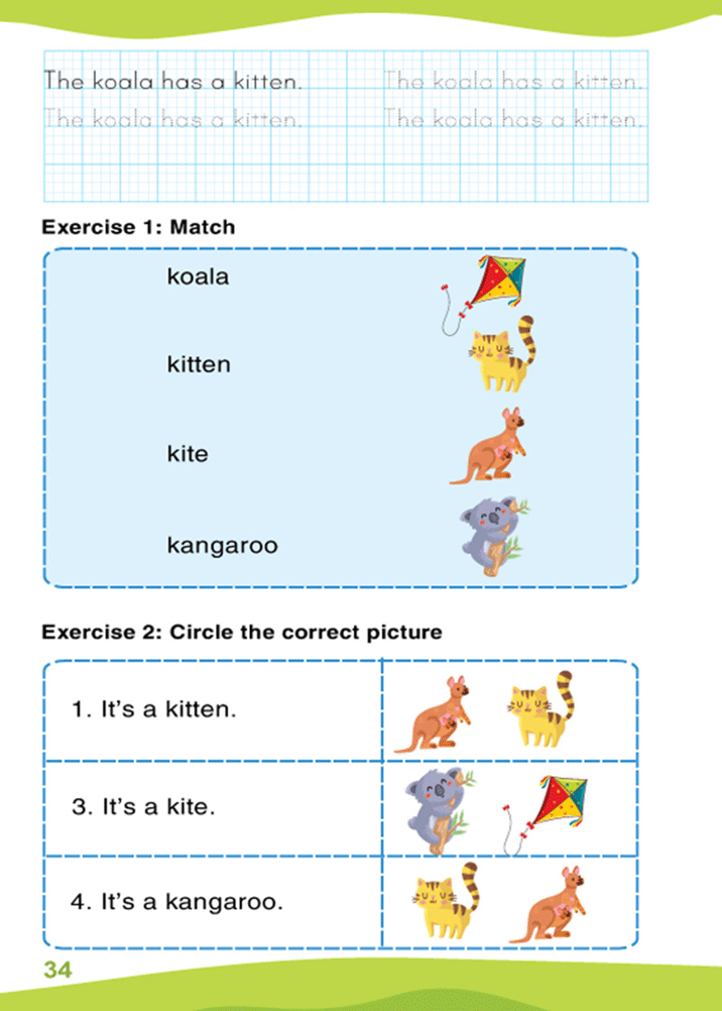 Luyện Viết Chữ Nhớ Từ Vựng - English Writing My Phonics Grade 1