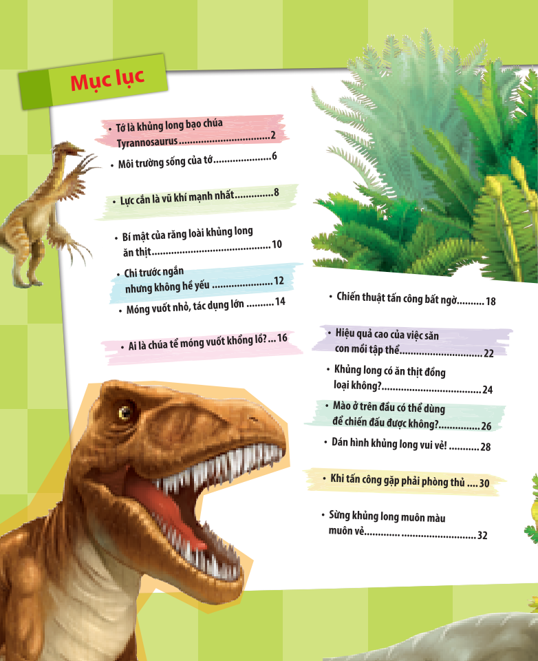 Kiến Thức Về Khủng Long - Khủng Long Tyrannosaurus Rex Tại Sao Được Gọi Là Bạo Chúa? - Tấn Công Và Phòng Thủ Của Khủng Long