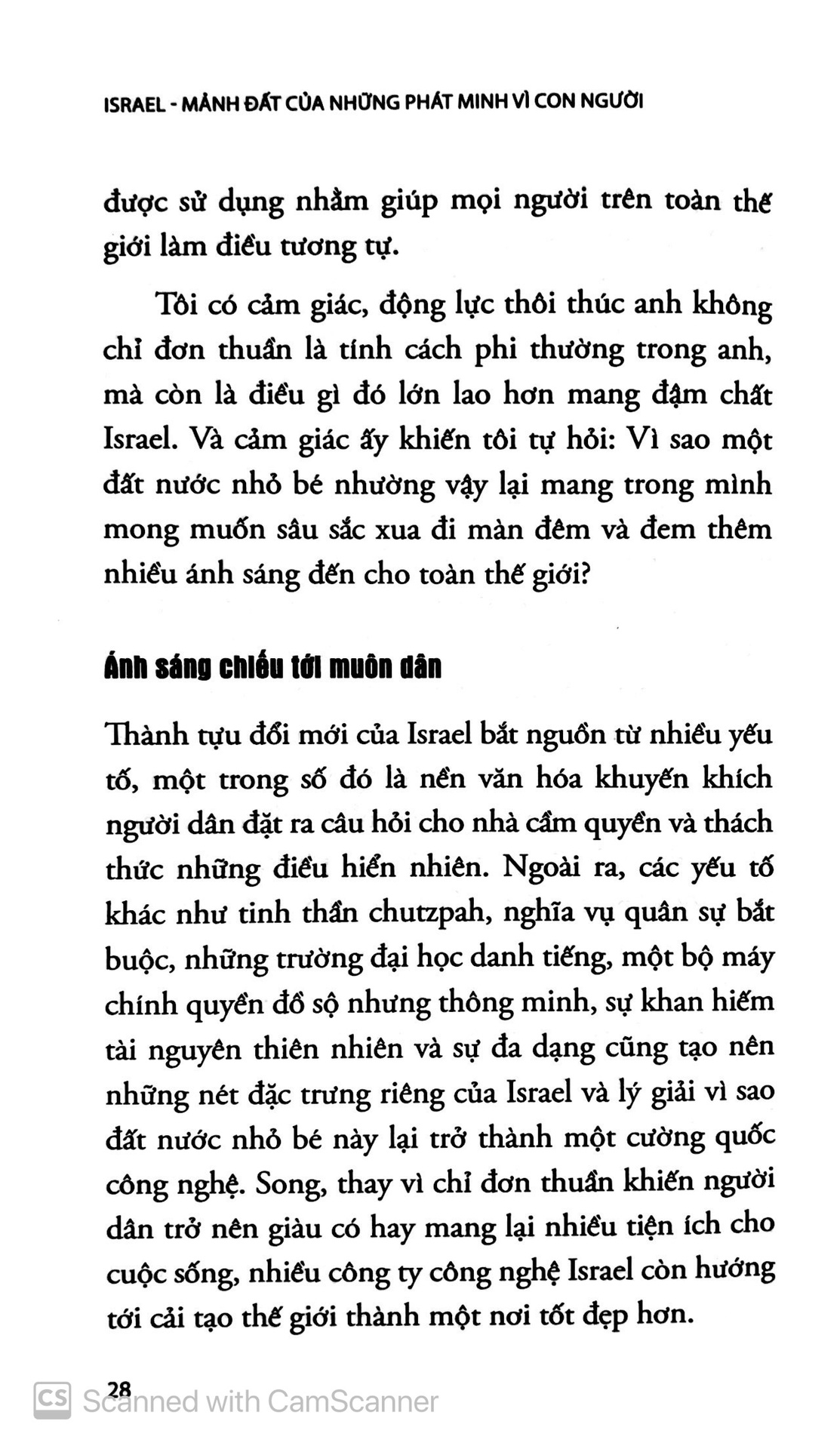 Israel - Mảnh Đất Của Những Phát Minh Vì Con Người