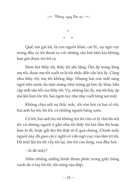 Những Ngày Thơ Ấu