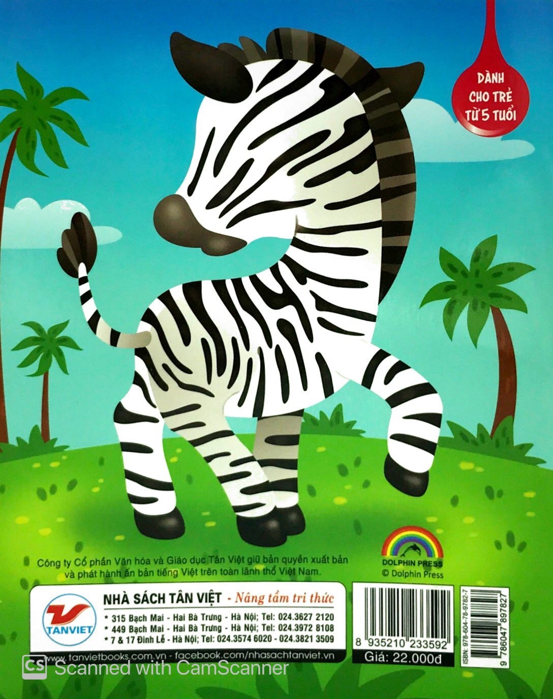 Những Câu Chuyện Về Thế Giới Động Vật - Tớ Là Một Chú Ngựa Vằn - I Am A Zebra (Song Ngữ Anh - Việt)