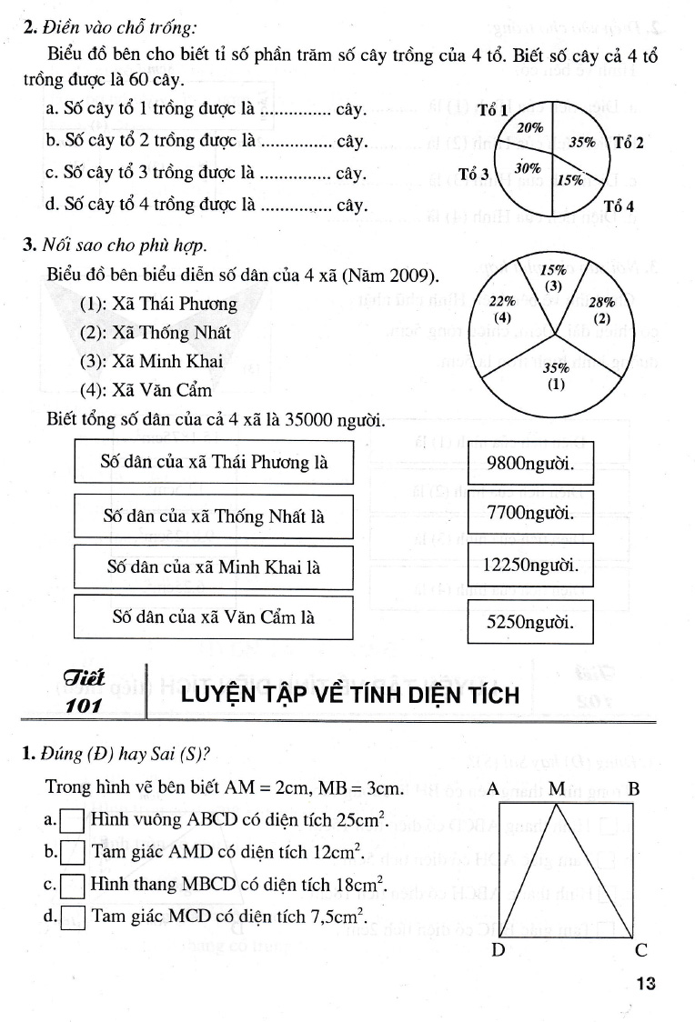 Bài Tập Trắc Nghiệm Hay Và Khó Toán Lớp 5 Tập 2
