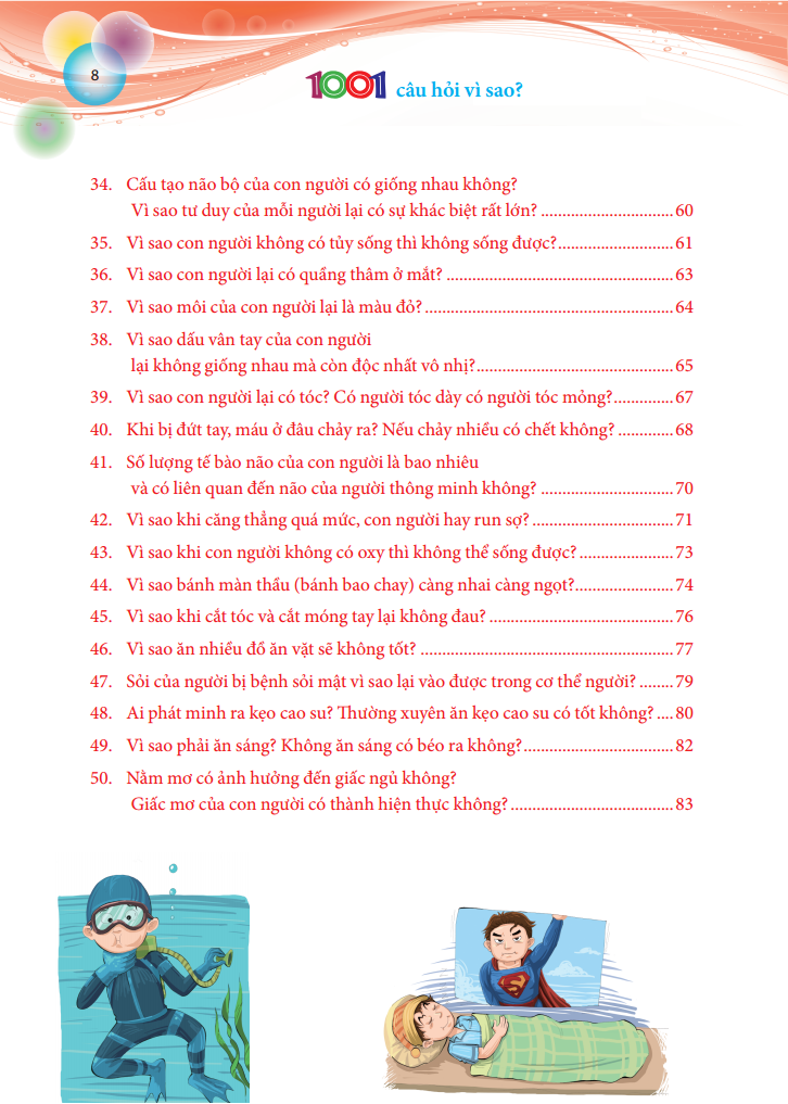 1001 Câu Hỏi Vì Sao - Cuộc Sống - Con Người
