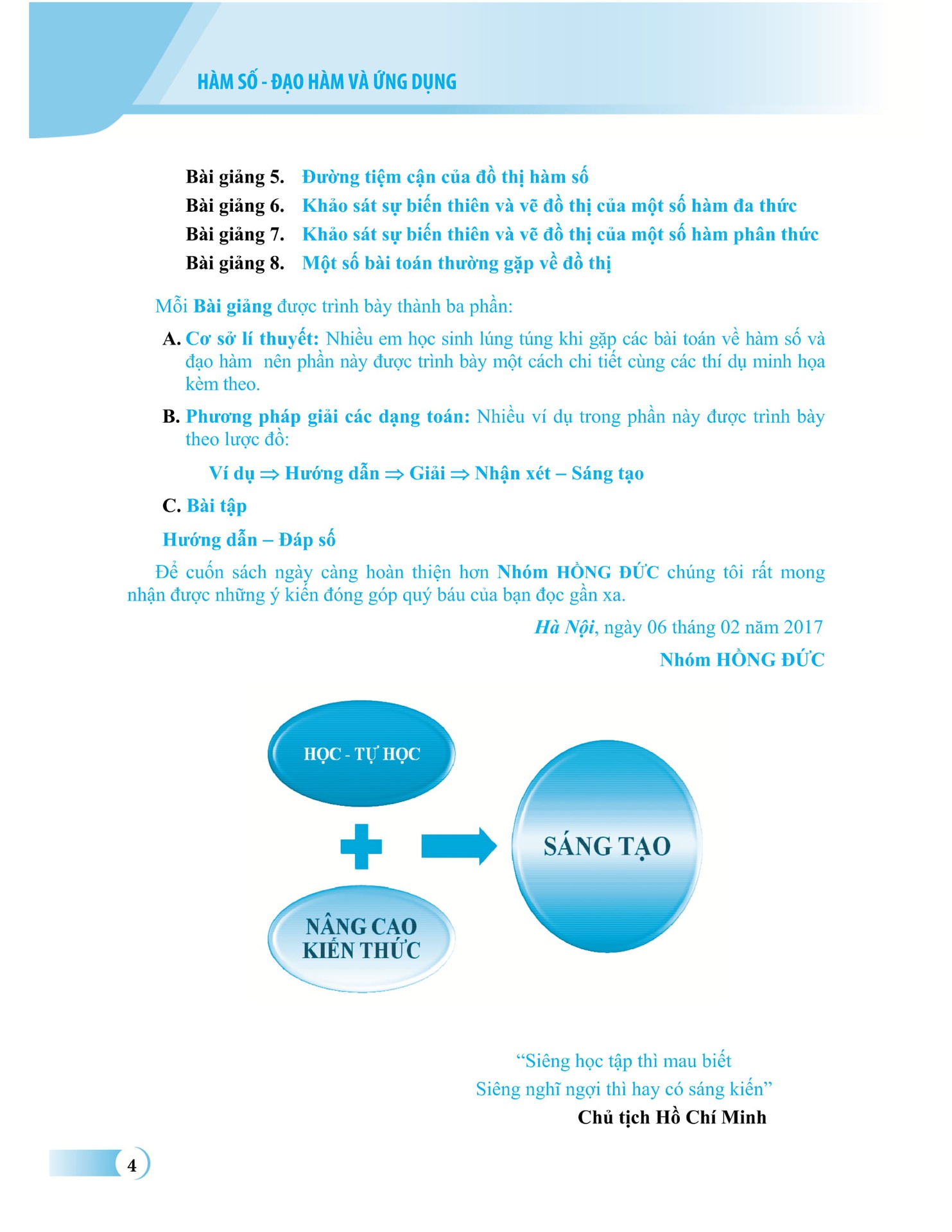 Phương Pháp Giải Các Dạng Toán THPT - Hàm Số - Đạo Hàm Và Ứng Dụng
