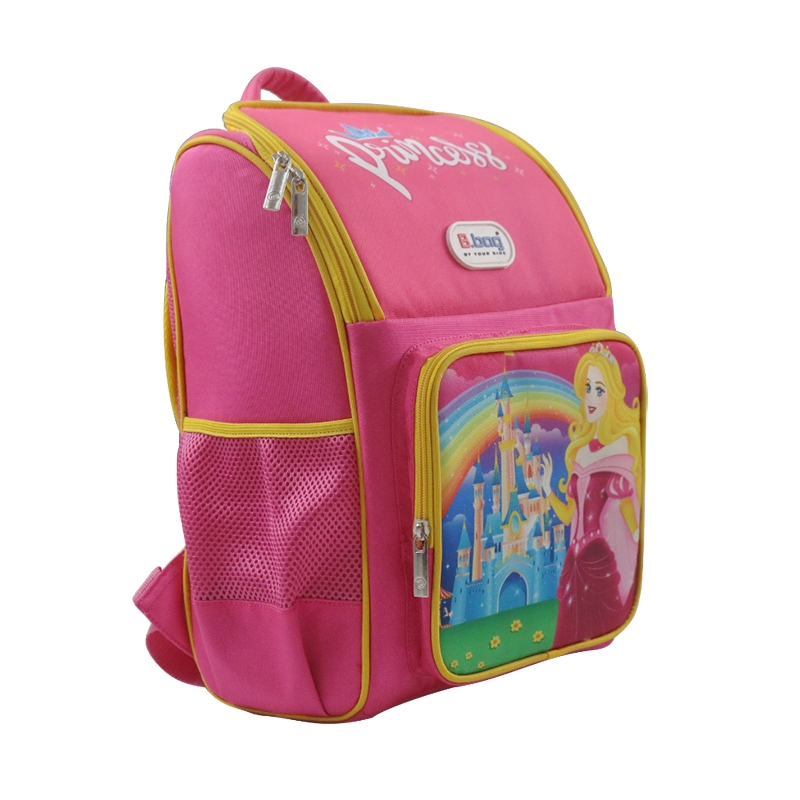 Ba Lô Chống Gù Bitex B.Bag - Adventure Box Princess - Hồng Vàng - B-12-115