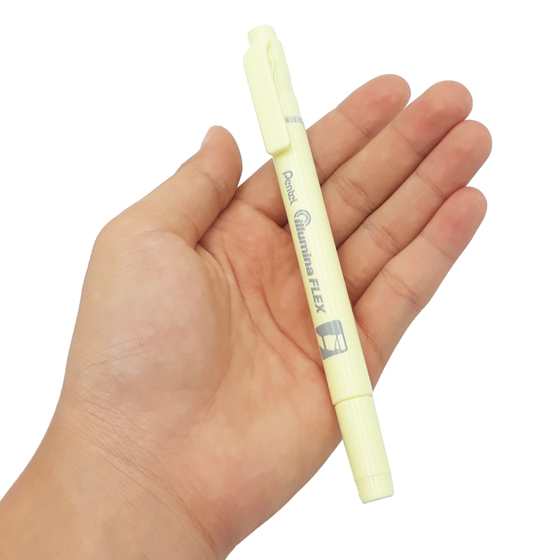 Bút Dạ Quang 2 Đầu Pastel Pentel-SLW11P-G