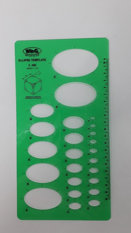 Thước Elipse WinQ E-606