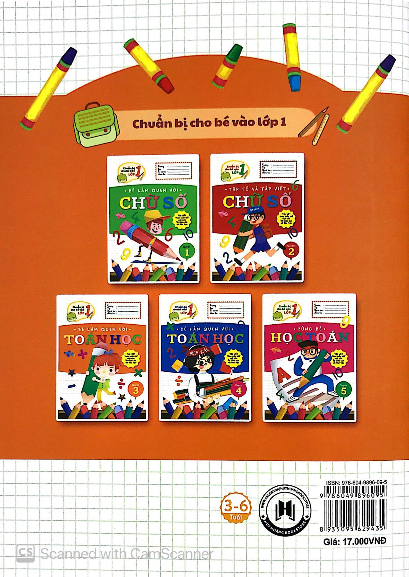 Chuẩn Bị Cho Bé Vào Lớp 1 - Bé Làm Quen Với Toán Học Quyển 3