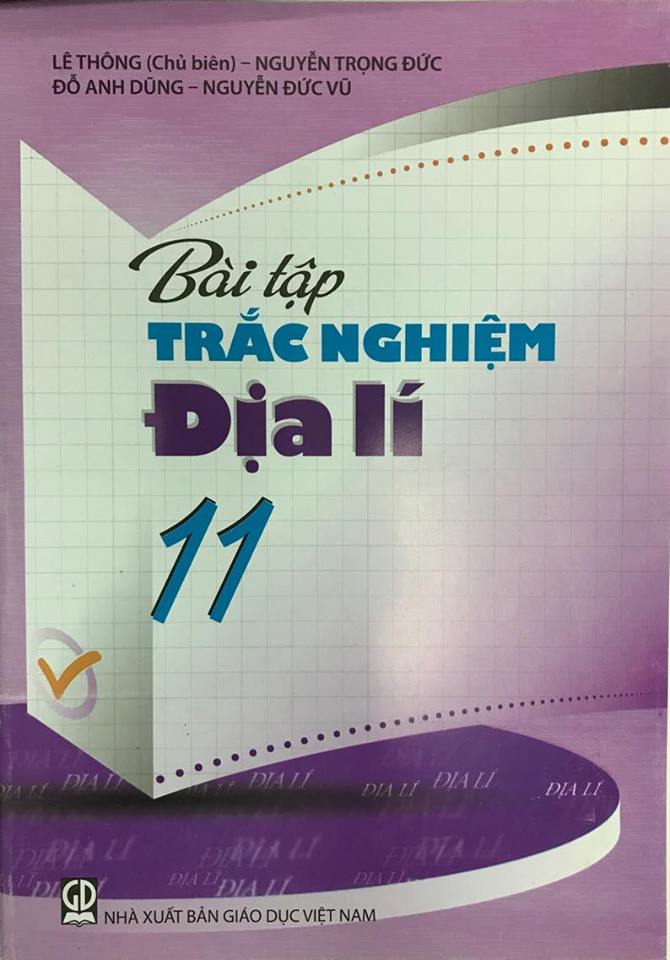 Bài Tập Trắc Nghiệm Địa Lí 11