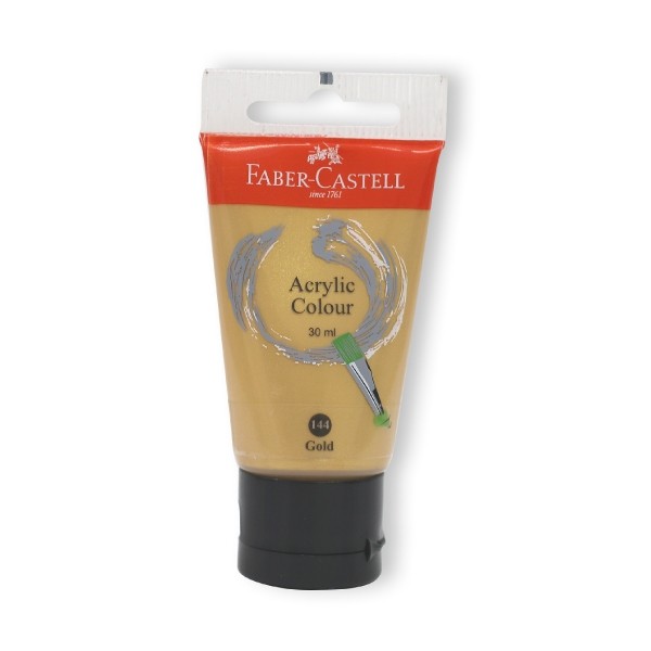 Tuýp Màu Vẽ Acrylic 30ml Faber-Castell - Màu Vàng