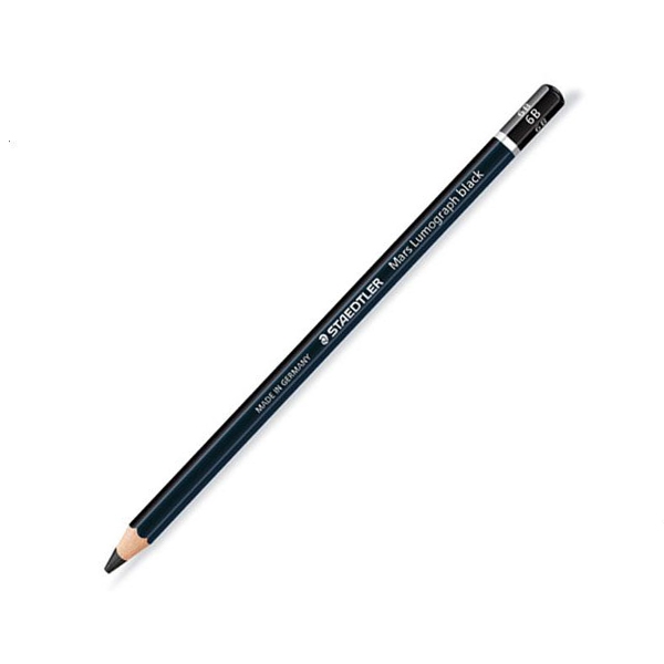 Bút Chì Gỗ Thân Đen Staedtler 100B-6B