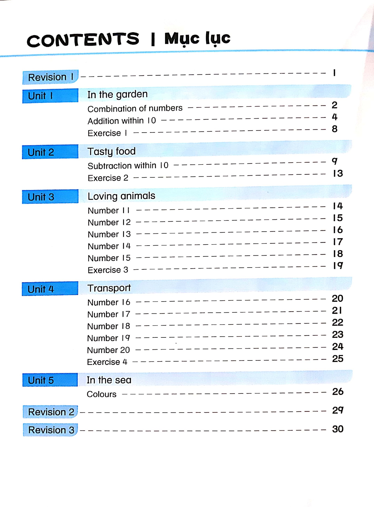 Toán Song Ngữ Tiền Tiểu Học 4 - Activity Book (Sách Luyện Tập)
