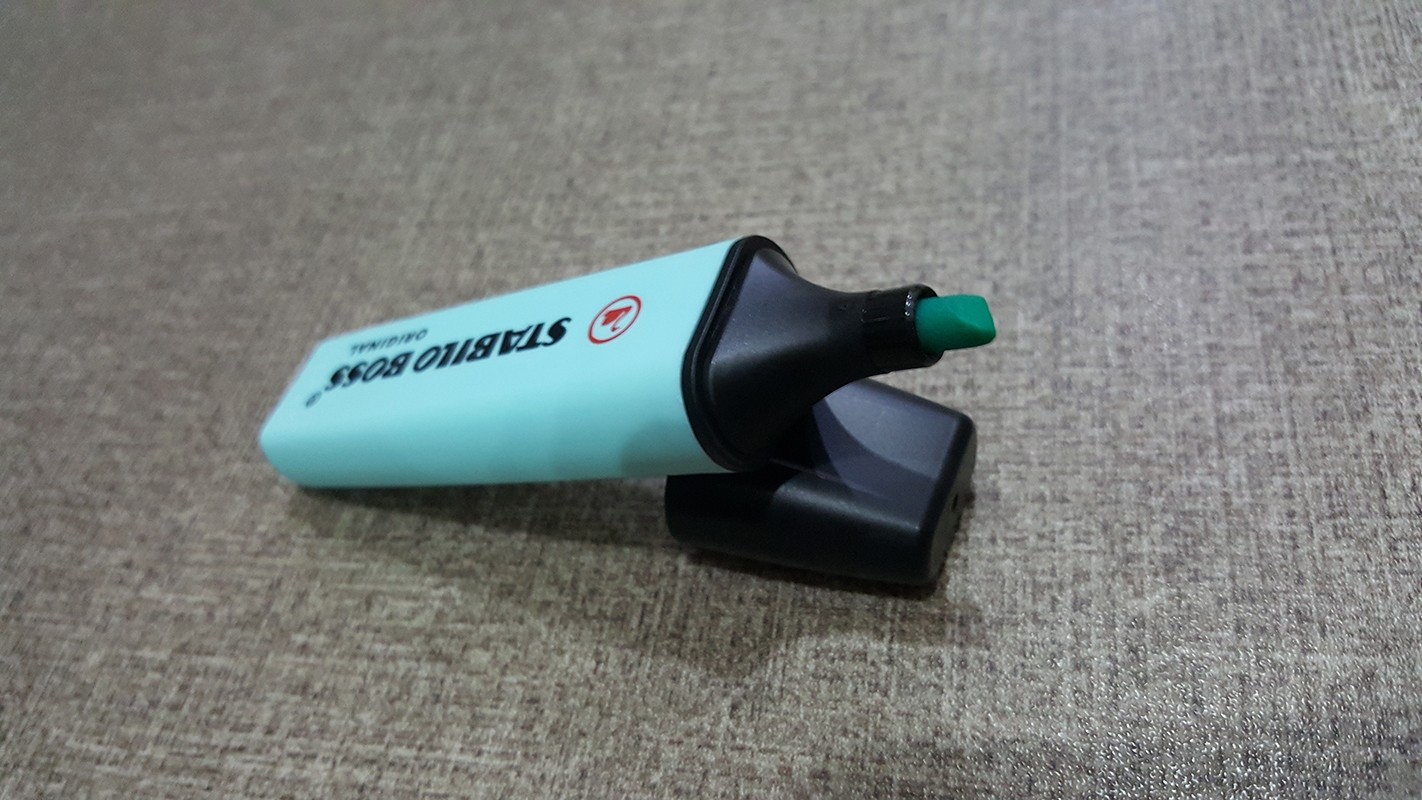 Bút Dạ Quang Stabilo Boss HLP70-113 - Màu Xanh