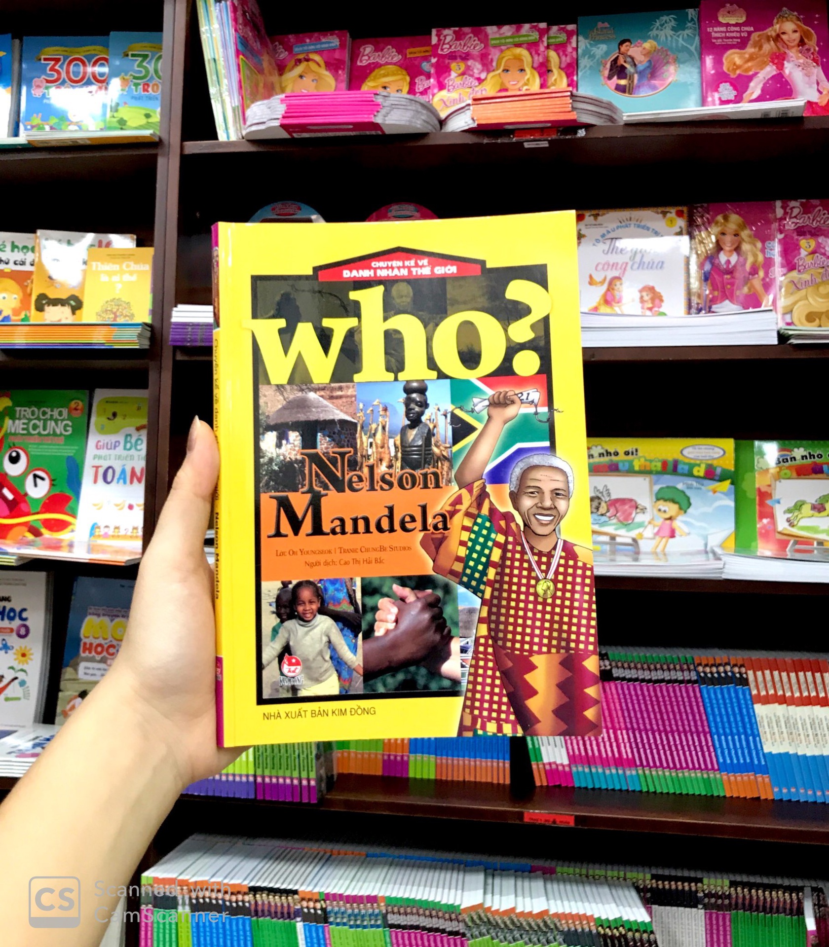 Who? Chuyện Kể Về Danh Nhân Thế Giới - Nelson Mandela