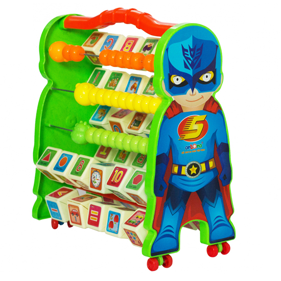 Bảng Chữ Số Đa Năng Siêu Nhân - Màu Xanh No.005