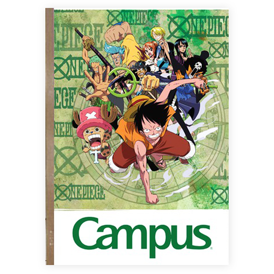 Vở Kẻ Ngang Campus Có Chấm Onepiece 3609 120 Trang