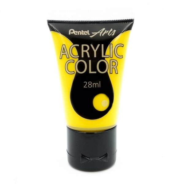 Tuýp Màu Acrylic Pentel WA2-T12 - Màu Vàng