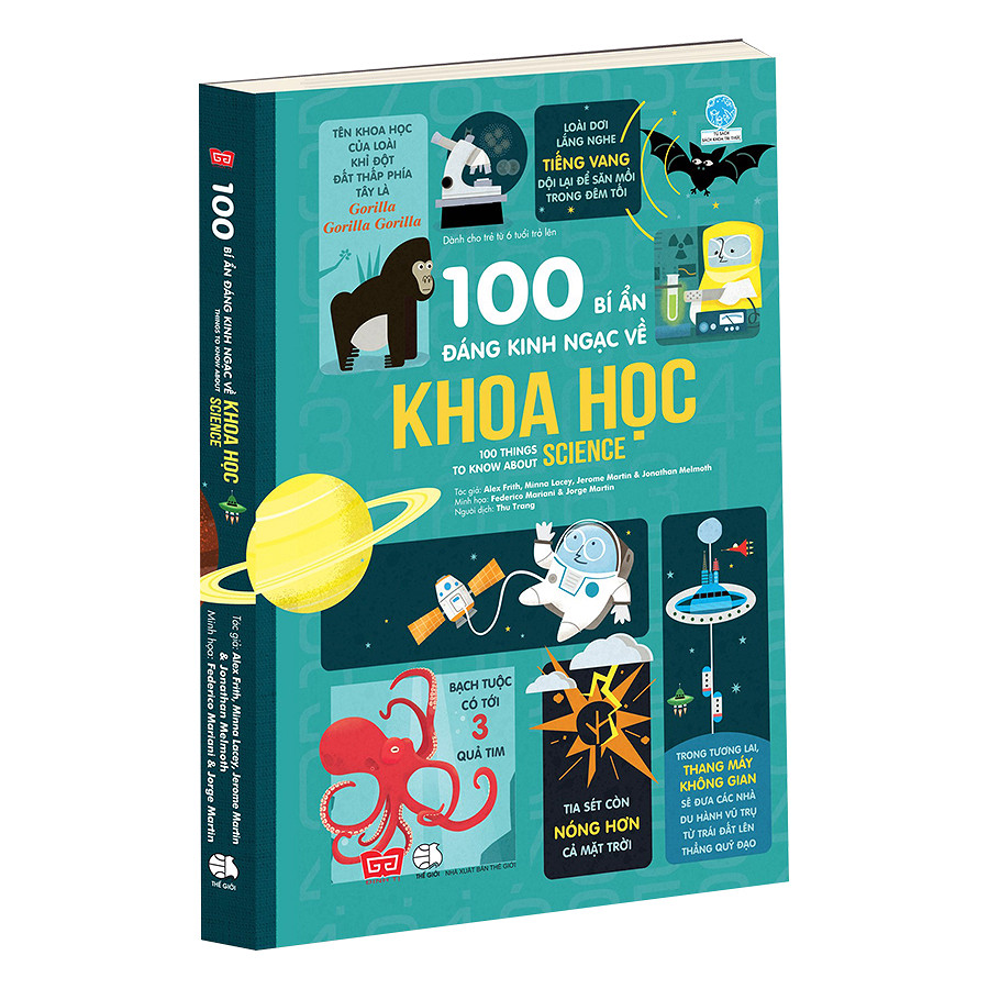100 Bí Ẩn Đáng Kinh Ngạc Về Khoa Học (Usborne - 100 Things To Know About Science)