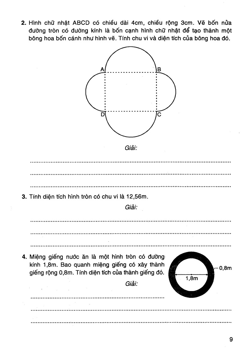 Bài Tập Nâng Cao Toán 5 - Tập 2 (Dạng Vở Thực Hành)
