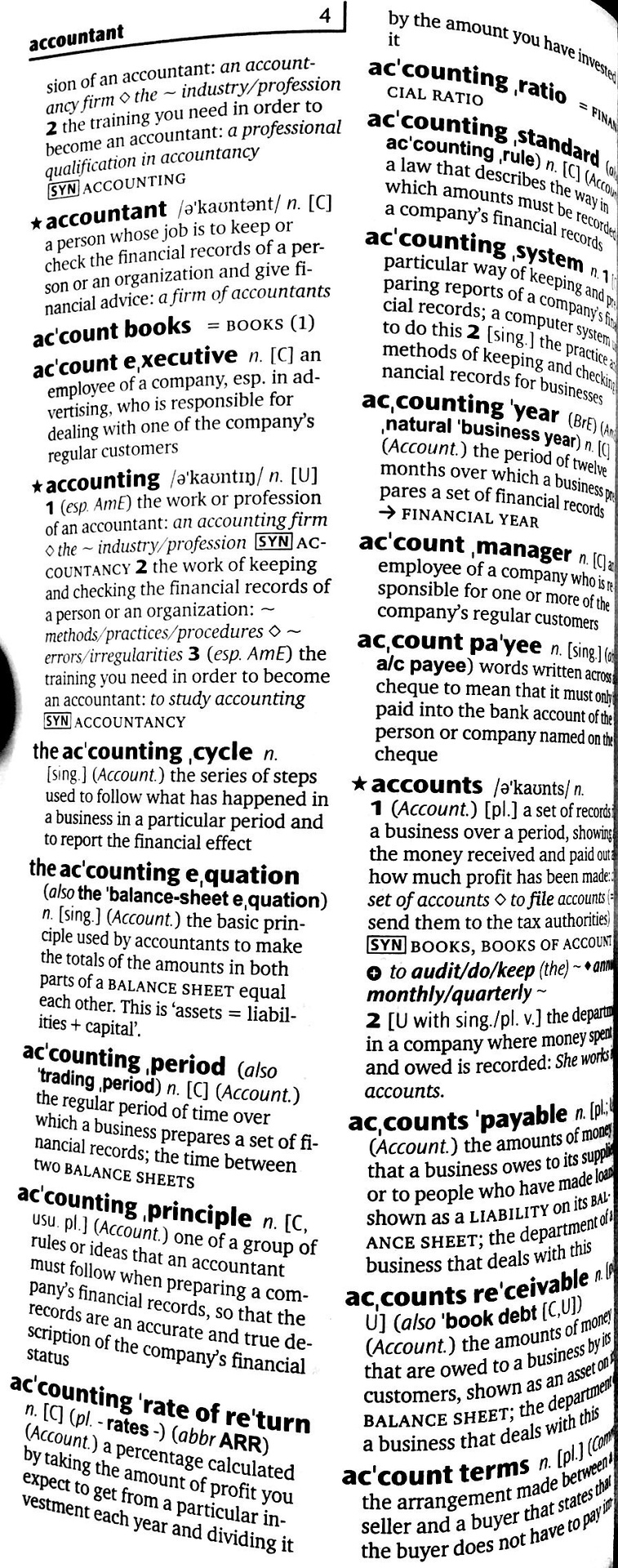 Oxford Learner’s Pocket Dictionary of Business English