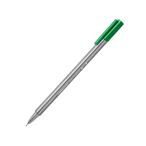 Bút Dạ Kim Cao Cấp Thân 3 Cạnh 334-5 - Màu Xanh Lá