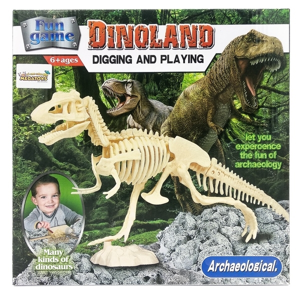 Đồ Chơi Khảo Cổ - Sưu Tầm Hóa Thạch Khủng Long T-rex Dinoland-268-7