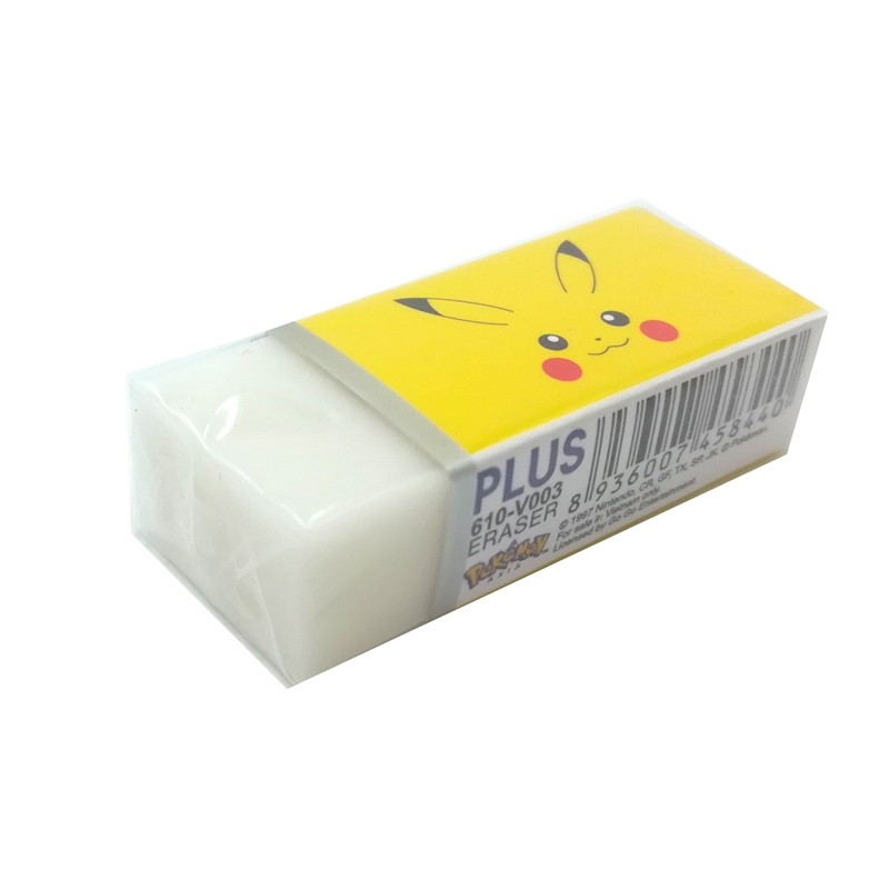 Tẩy Chì Plus Pokemon Plus-610-V003 - Màu Vàng