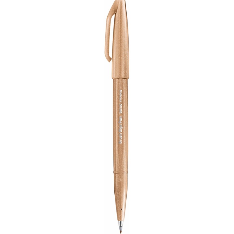 Bút Lông Màu Nước Pentel SES15C-E2 - Màu Nâu