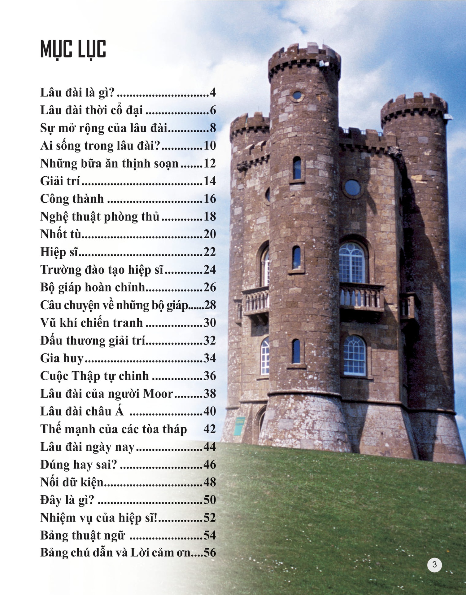 Bách Khoa Tri Thức Về Khám Phá Thế Giới Cho Trẻ Em - Castles And Knights - Lâu Đài Và Hiệp Sĩ