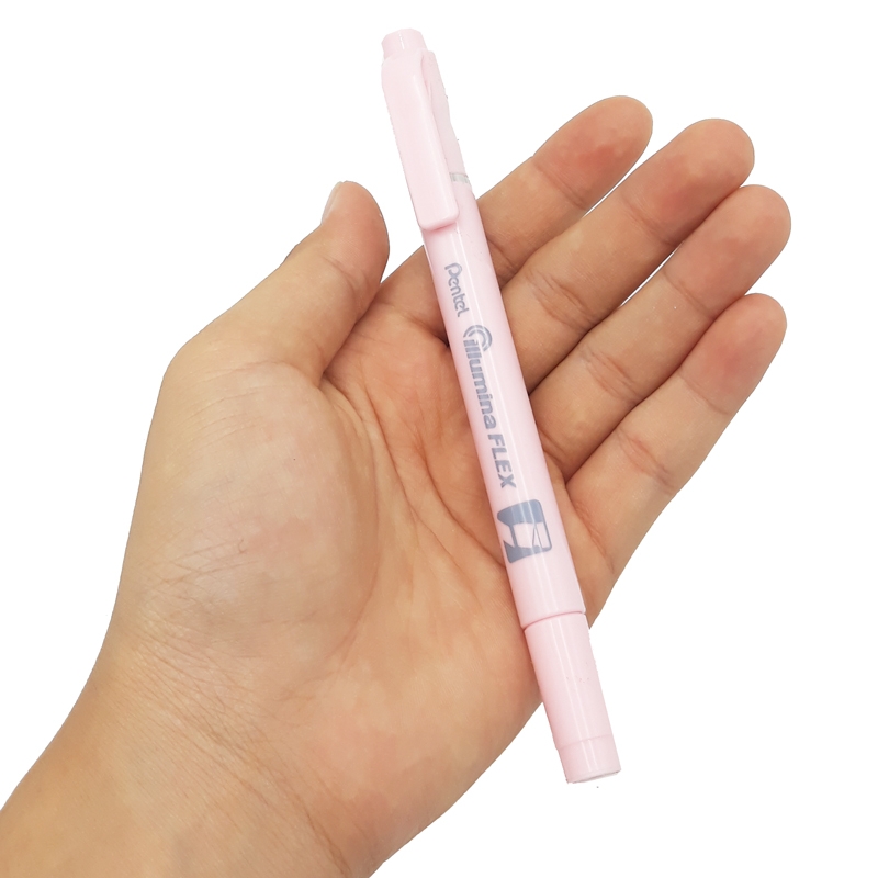 Bút Dạ Quang 2 Đầu Pastel Pentel-SLW11P-P