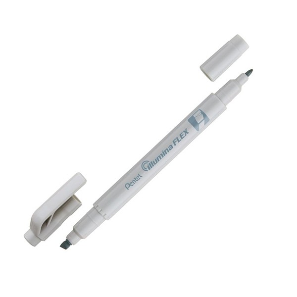 Bút Dạ Quang 2 Đầu Pastel Pentel-SLW11P-N
