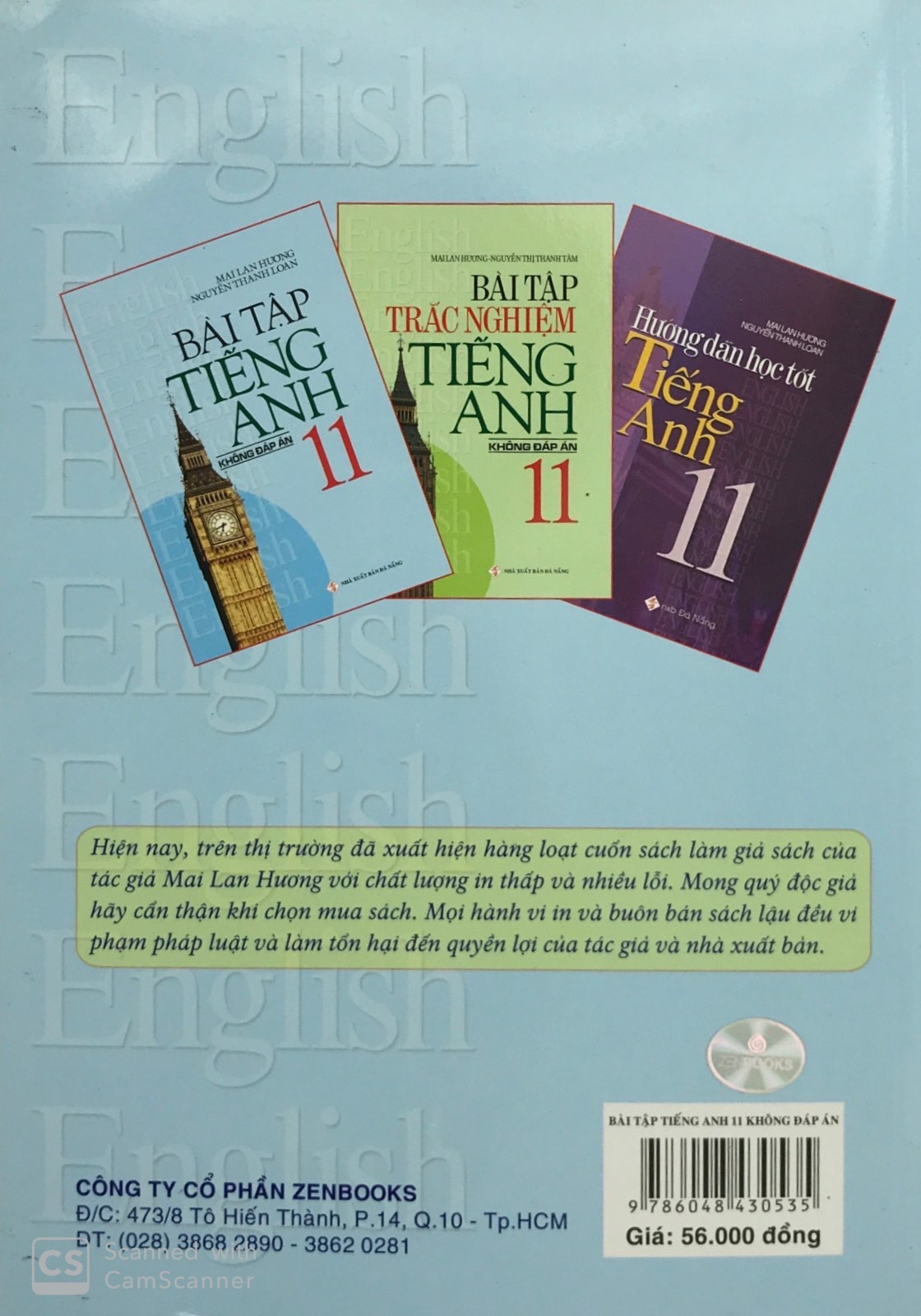 Bài Tập Tiếng Anh 11 (Không Đáp Án)