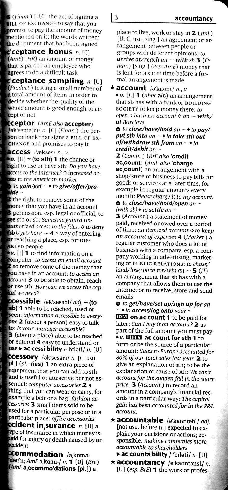 Oxford Learner’s Pocket Dictionary of Business English