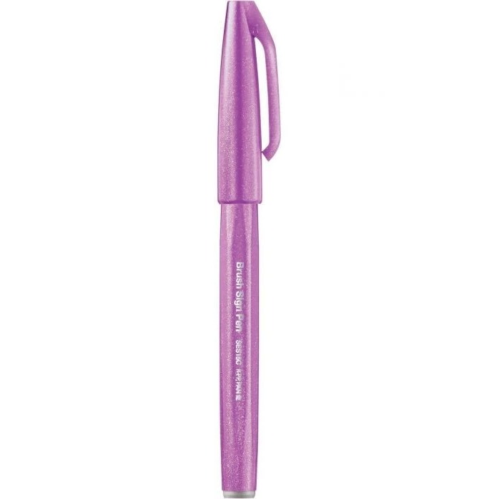 Bút Lông Màu Nước Pentel SES15C-P2 - Màu Tím Hồng