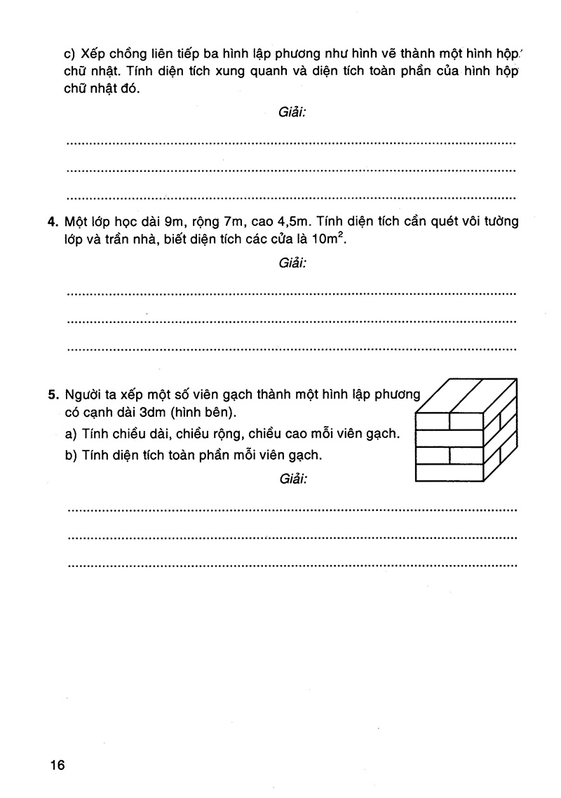 Bài Tập Nâng Cao Toán 5 - Tập 2 (Dạng Vở Thực Hành)