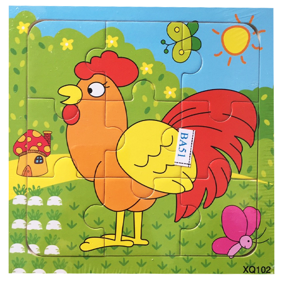 Bảng Tranh Ghép Hình 15 x 15cm BA51