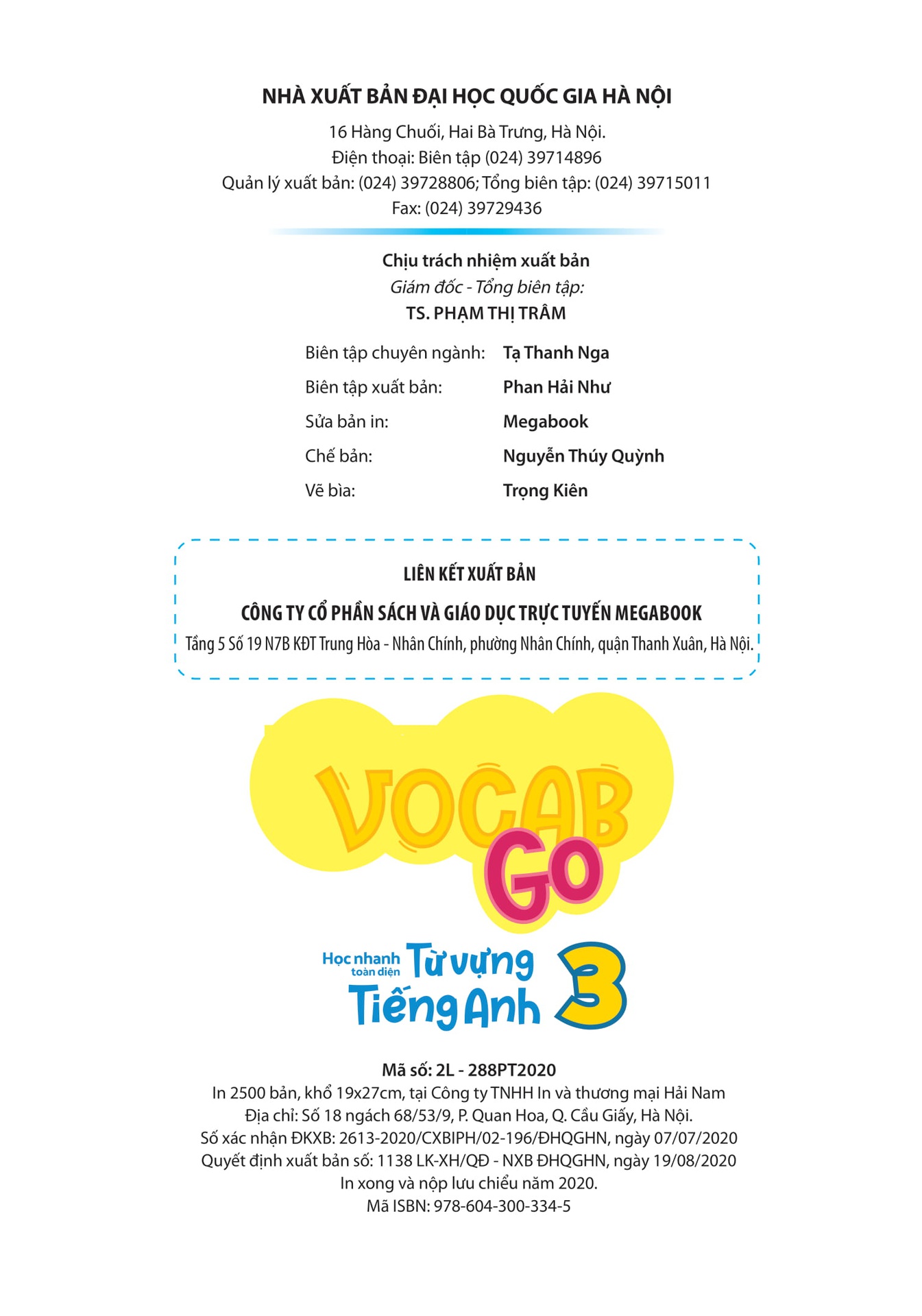 Vocab Go Học Nhanh Toàn Diện Từ Vựng Tiếng Anh 3