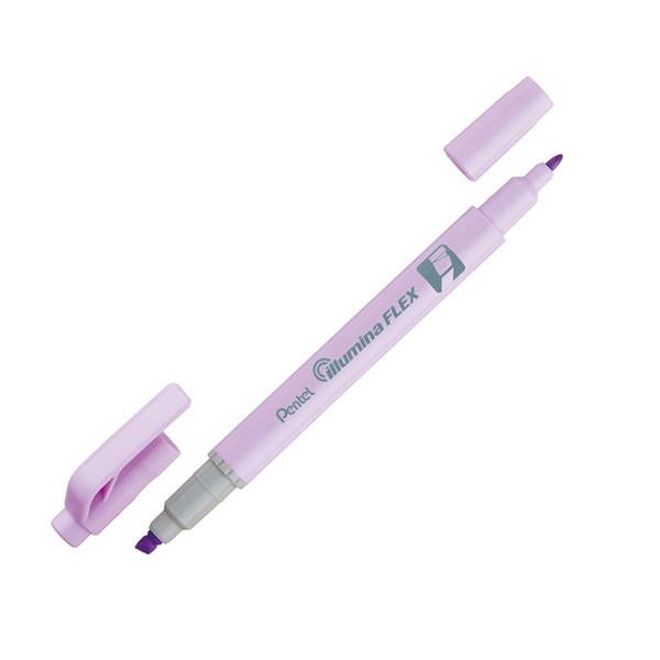Bút Dạ Quang 2 Đầu Pastel Pentel-SLW11P-V