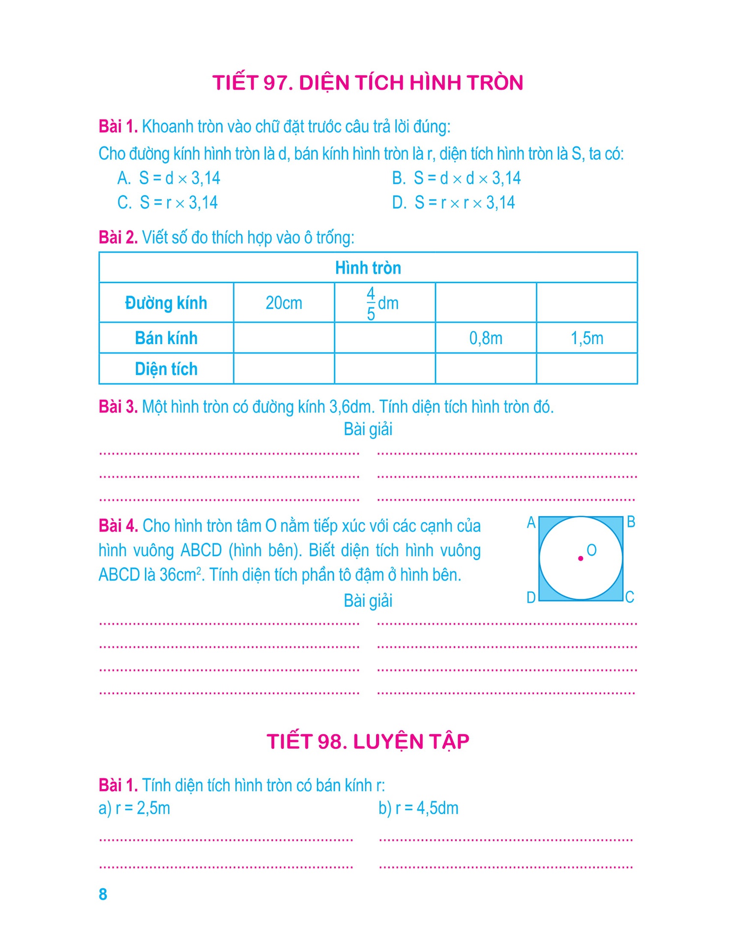 Vở Bài Tập Toán Nâng Cao Lớp 5 - Quyển 2 (Tái Bản)