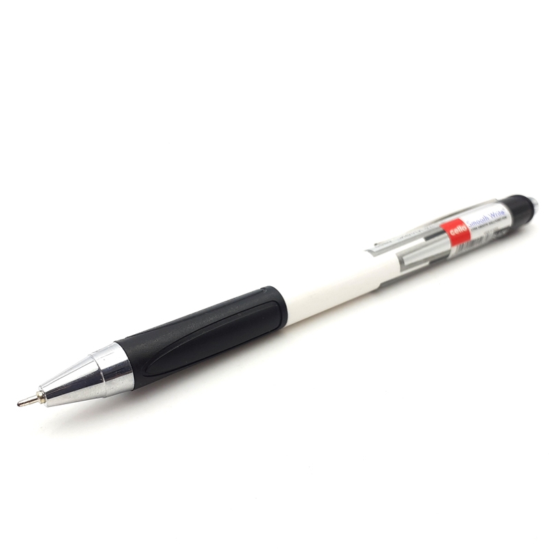 Bút Bi Bấm Cello Smooth Write 0.7mm - Màu Đen