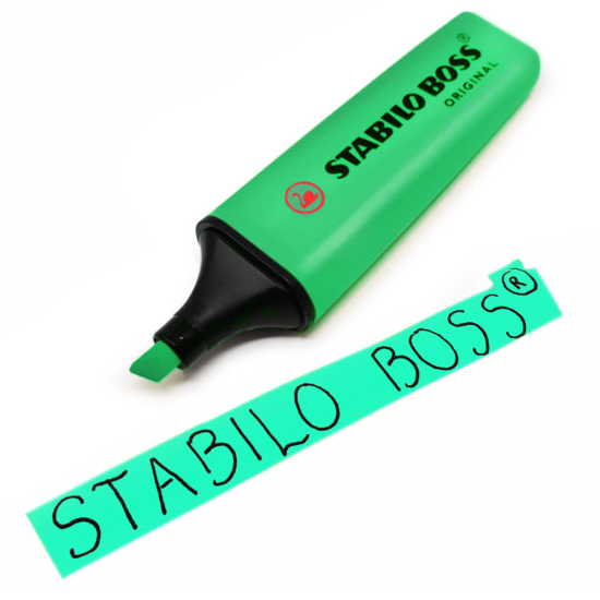Bút Nhớ Dòng Stabilo Boss 70/51 - Màu Xanh Ngọc