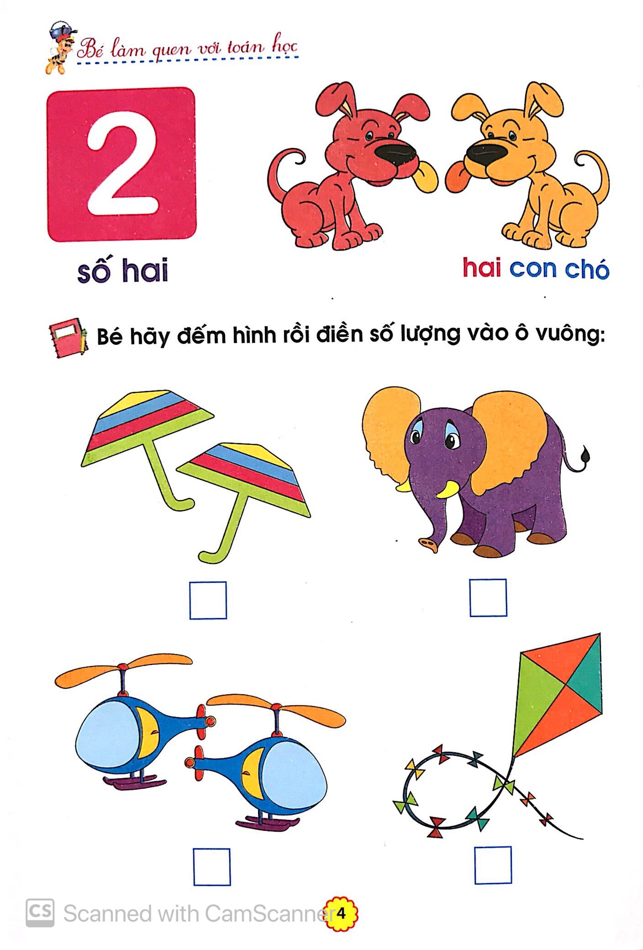 Chuẩn Bị Cho Bé Vào Lớp 1 - Bé Làm Quen Với Toán Học Quyển 3